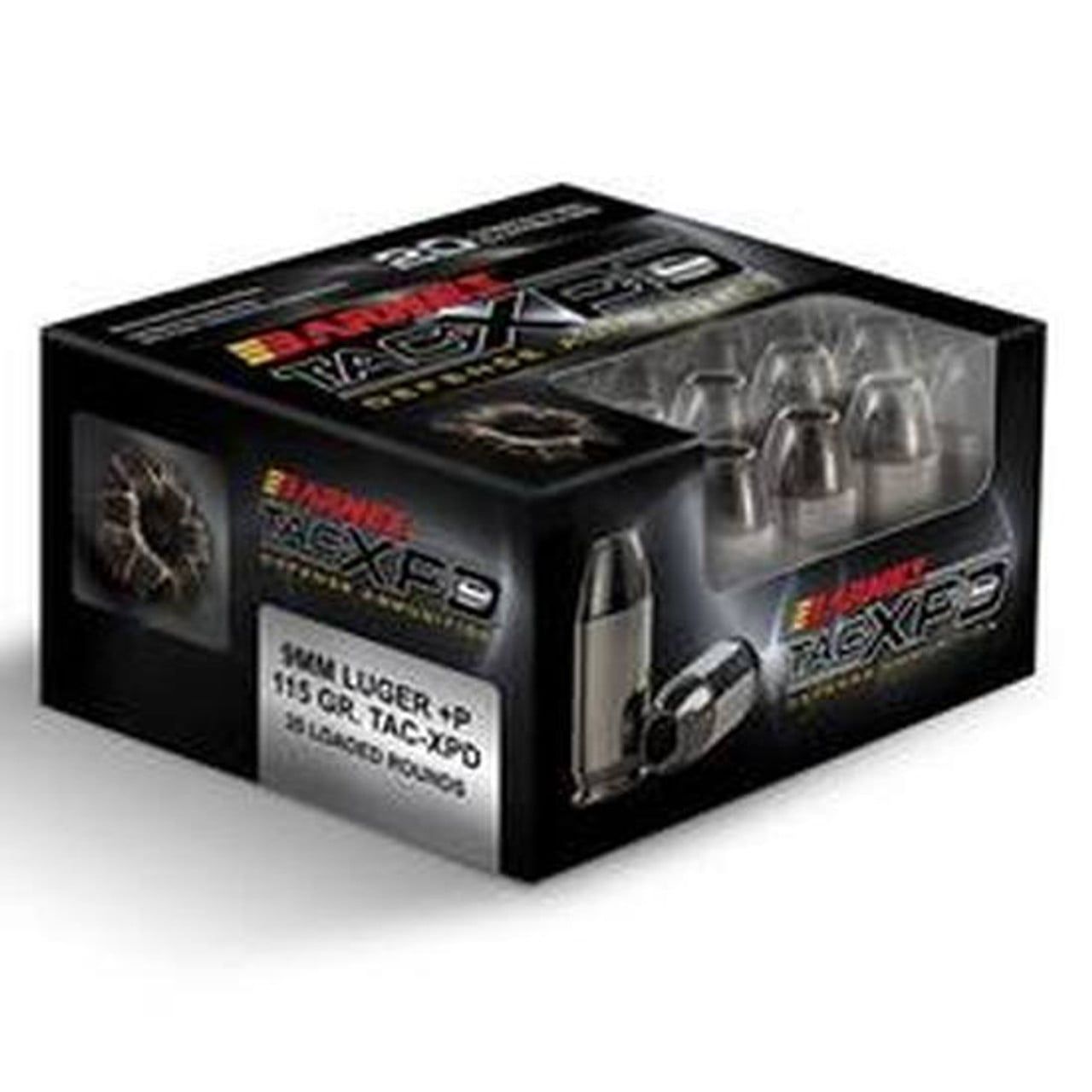 Barnes TAC-XPD 380ACP 80 Grain TAC-XP Hollow Point Handgun Ammo - 20 Rounds - BB21552