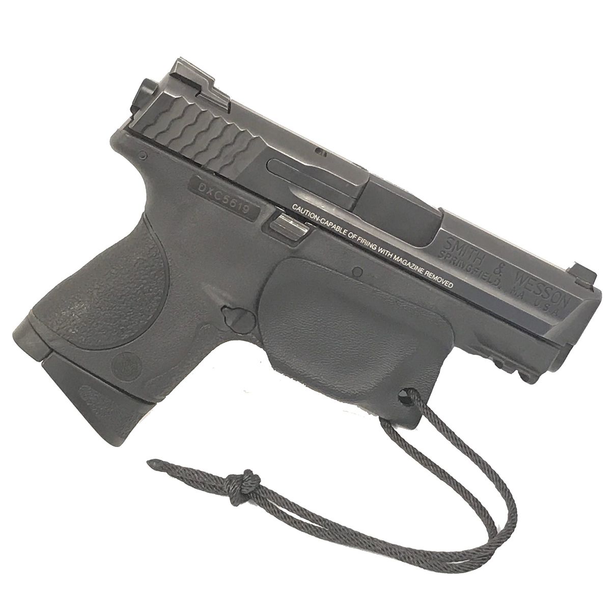 Trigger Sheath Trigger Guard S&W SD 9/40 VE Black with Paracord - Image 2