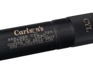Carlson's Beretta Benelli Mobil Sporting Clays Choke Tubes - 12GA, .715dia, Improved Cylinder, Black - CRL25513