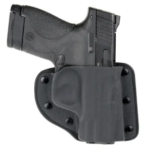 CrossBreed Modular Holster for Glock 43 43X Right-Handed Standard Cut Black Leather and Kydex - MH-G43/43X, RH, SC, BLK
