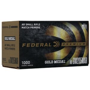 Federal Ammunition GM205MAR Gold Medal Premium Small AR Rifle Multi-Caliber Rifle - 1000 Rounds - 75934
