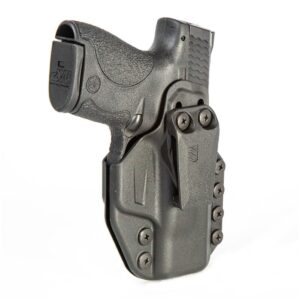 BLACKHAWK Stache Inside Waistband Holster Ambidextrous Fits Glock 43/43X and Hellcat Black Polymer - BH416068BK
