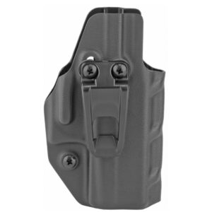 Crucial Concealment, Covert IWB, Inside Waistband Holster, Ambidextrous, Kydex, Black, Fits Glock 43/43X - CRU1019