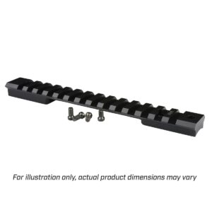 Warne, Mountain Tech Tactical 1 Piece Base, Fits Savage AXIS & Edge, Matte Finish - *WR7699M