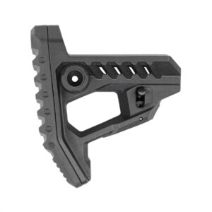 Strike Industries Carbine Polymer Pit Stock - SI-STRIKE-POLY-PIT-BK