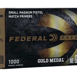 Federal Ammunition GM200M Gold Medal Premium Small Pistol Mag Multi-Caliber Handgun - 1000 Rounds - GM200M
