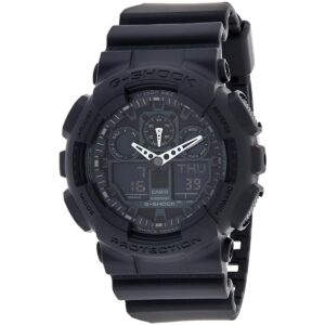 G-shock/vlc Distribution GA1001A1 G-Shock Tactical XL 52mm Keep Time Black Features Stopwatch/Speedometer - GA1001A1
