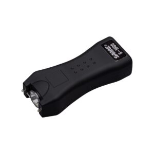 Sabre 2-in-1 Stun Gun & Flashlight w/ Belt Holster - S-1005-BK