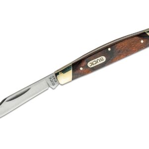 Buck Knives 379 Solo 2.25" Pocket Knife - Wood Grain Handle - 0379BRS-B