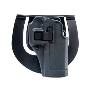 BLACKHAWK SERPA Sportster Fits Colt Government Left Hand Gray Finish Includes Paddle Platform Only - 413503BK-L