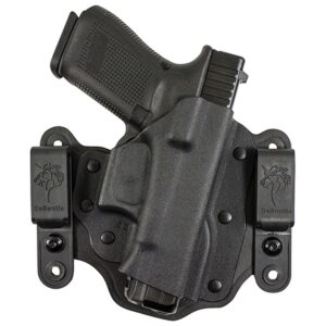 DeSantis Gunhide 160KA8HZ0 Hidden Truth IWB Black Kydex Belt Clip Fits Sig P250 Compact/P320 Compact/P320X Compact Right Hand - 160KA8HZ0
