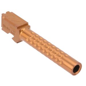Zev Technologies Optimized Match Barrel For GLOCK 17 Gen 1-4 - Bronze 1:14 Twist - BBL-17-OPT-BRZ