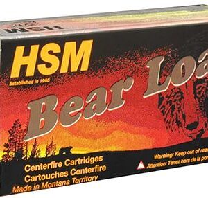 HSM 457012N Bear Load 45-70 Gov 430 gr Round Nose Flat Point Rifle Ammo - 20 Rounds - 457012N