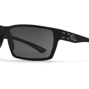Gatorz Marauder Black Silver Logo Silver Mirror Polarized - GZ-12-424