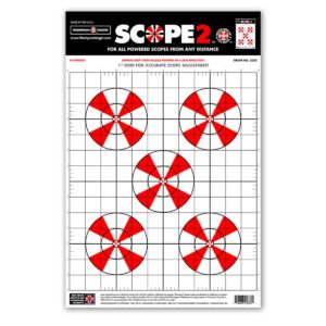 Thompson Scope 2 Sight-In 12.5"x19" Paper Shooting Targets - 10 Pack - 2333-10