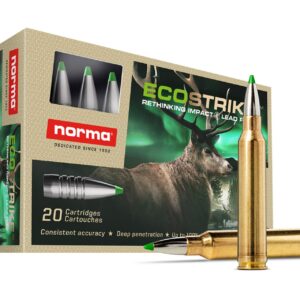 Norma ECOSTRIKE 300 Winchester Magnum 165gr Polymer Tip Lead-Free Rifle Ammo - 20 round box - 20177502