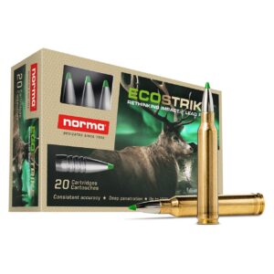 Norma ECOSTRIKE 6.5 Creedmoor 120gr Polymer Tip Lead-Free Rifle Ammo - 20 round box - 20166572