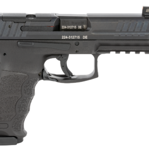 HK 81000625 VP9 Tactical 9mm Luger 17+1 4.70" Black Steel Threaded Barrel, Black Optic Ready Serrated Slide Polymer Grips Ambidextrous