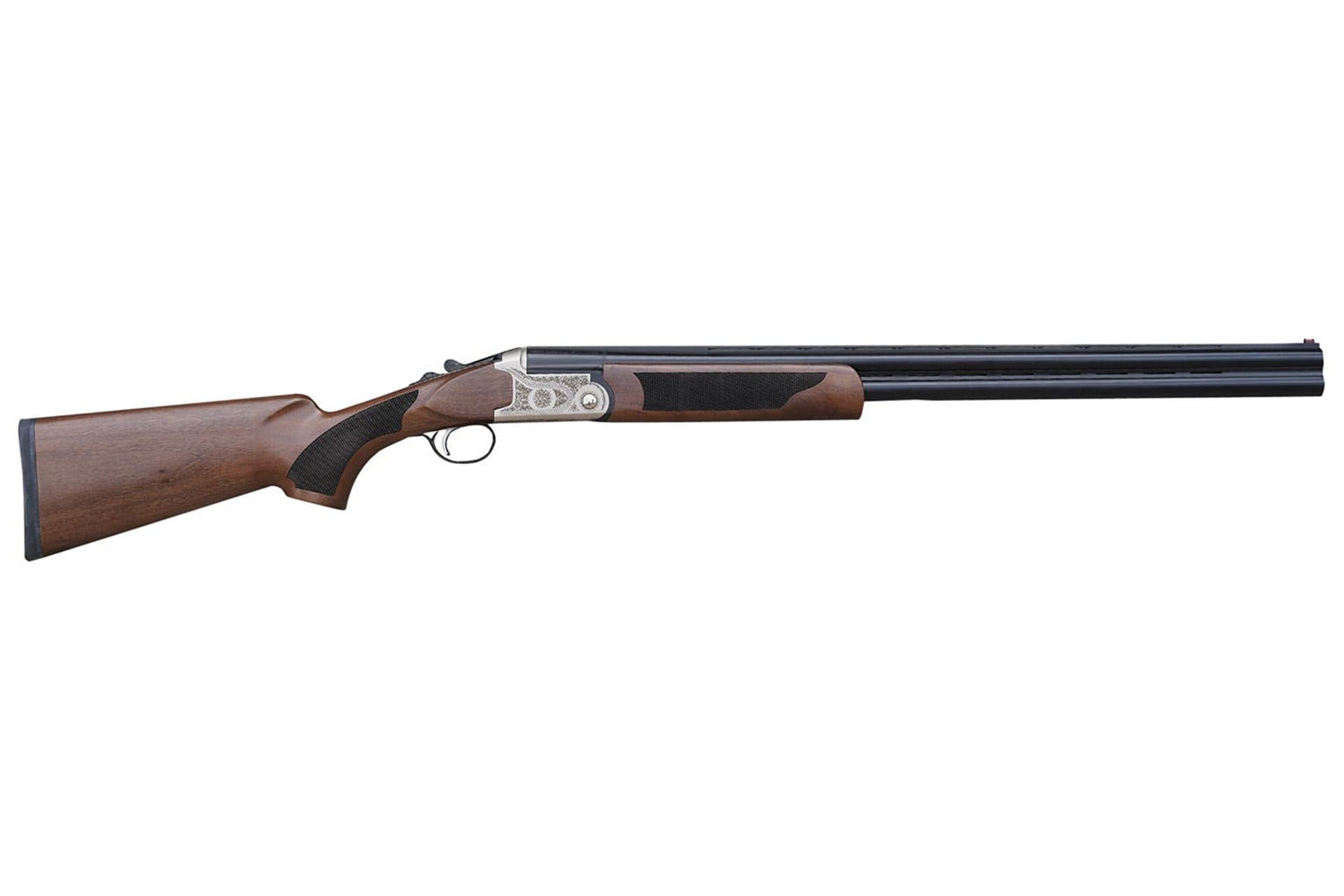 Pointer Acrius 20 GA 28" O/U 3" Chamber 2rd Capacity Nickel Engraved Metal Finish & Turkish Walnut Stock Right Hand Includes 5 Chokes - KAR2028
