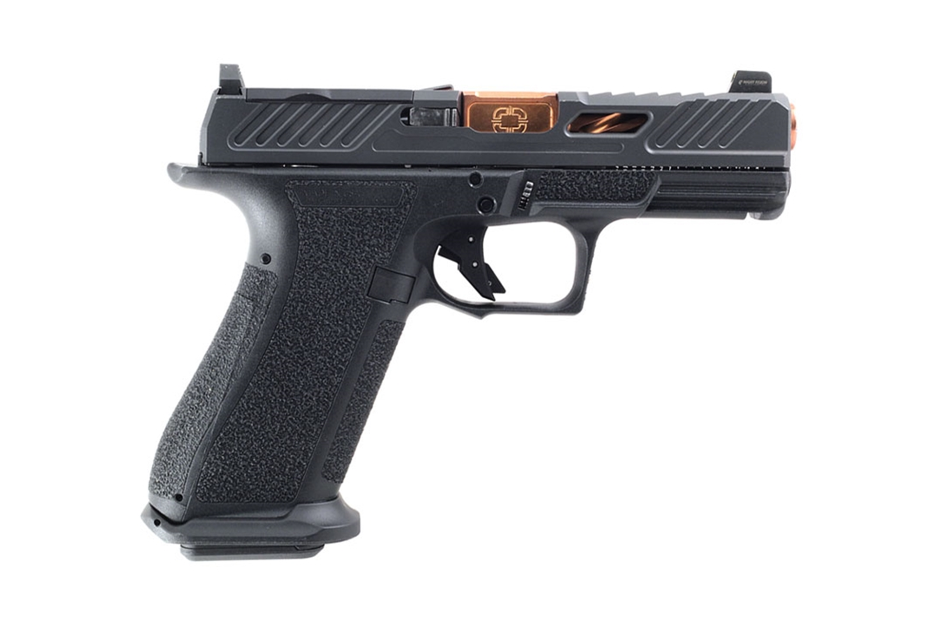Shadow Systems CA Compliant XR920 Elite 4" 9mm Semi Auto Pistol - 10+1 Rounds - Bronze Barrel - SS-3039-CA - Image 3