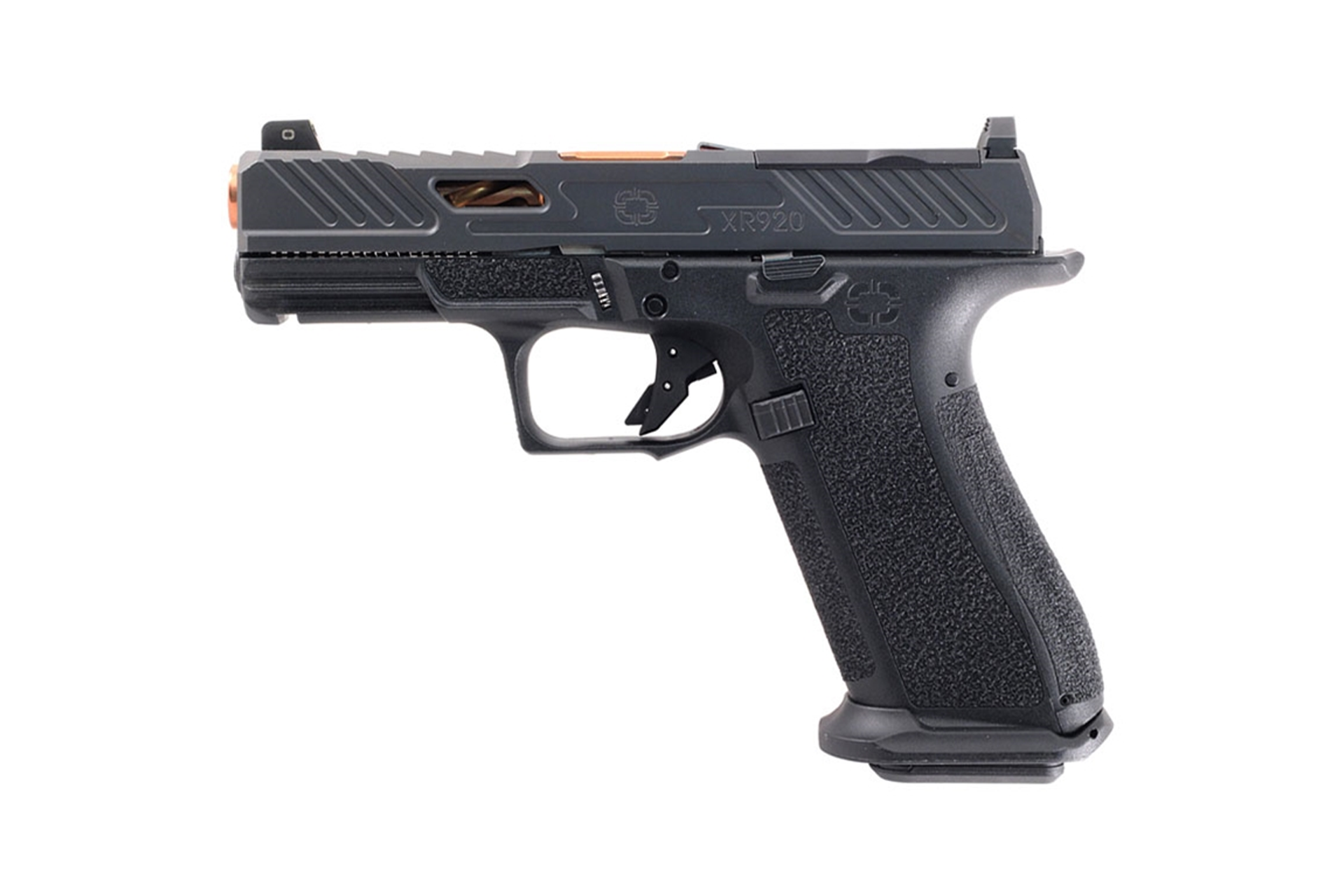 Shadow Systems CA Compliant XR920 Elite 4" 9mm Semi Auto Pistol - 10+1 Rounds - Bronze Barrel - SS-3039-CA