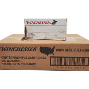 Winchester Ammunition USA 300 Blackout 125 Grain Open Tip Rifle Ammo - 200 Round Case - USA300BLK