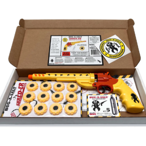 Bug-A-Salt SHRED-ER Insect Salt Revolver - Yellow - SHRED-ER
