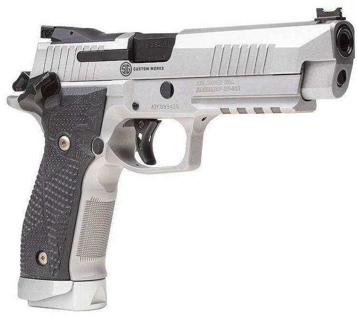 Sig Sauer P226 X-Five Full Size Handgun 9mm - 5" Bull Barrel - Stainless - 226X5-9-STAS - Image 3