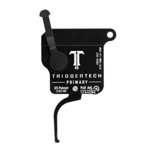 TriggerTech Remington 700 Primary Single Stage Straight Flat Black PVD Trigger - R70-SBB-14-TNF