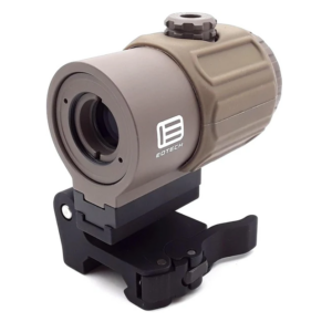 EOTech Mico 3 Power Magnifer With Quick Disconnect Switch To Side (STS) Mount Black - G43.STSTAN