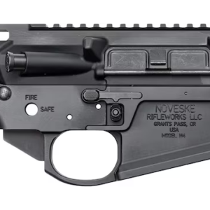 Noveske Receiver Matched Set 4Th Generation N4 BLK Anodize Installed- Takedown Pin Pivot Pin Port Door Assembly Forward Assist Assembly Ambi Controls Included- Tension Screw - 4000880