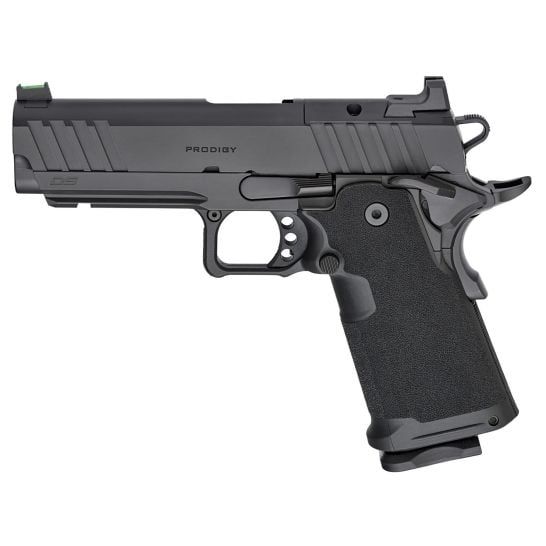 Springfield Armory 1911 DS Prodigy AOS 4.25" 9mm 17RD/20RD Full Size Semi-Auto Pistol - Black - PH9117AOS - Image 4