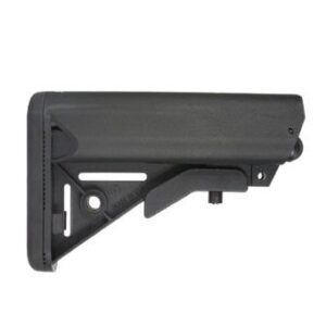 NBS SOPMOD Mil-Spec Adjustable AR-15 Stock w/ Battery Storage - Black - PS-ST7B