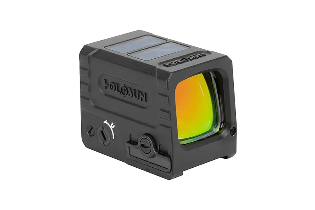 Holosun AEMS MICRO Multi Reticle Enclosed Pistol Red Dot Sight - AEMS-MICRO-RD