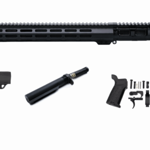 "Do-it-yourself" 16" 5.56 Left Hand Nitride M-LOK Rifle Kit