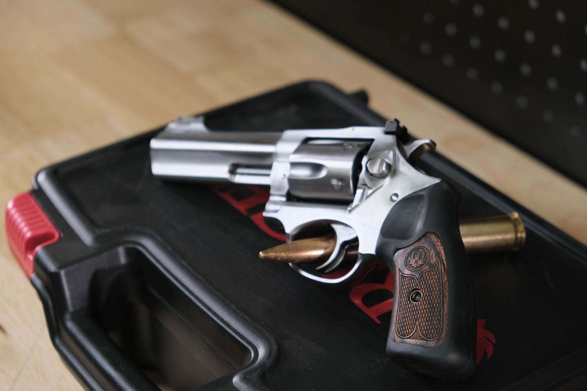Ruger 5771 SP101 4.2" SS 357 Magnum Revolver, 5rd, Fiber Optic Sight - 5771 - Image 2