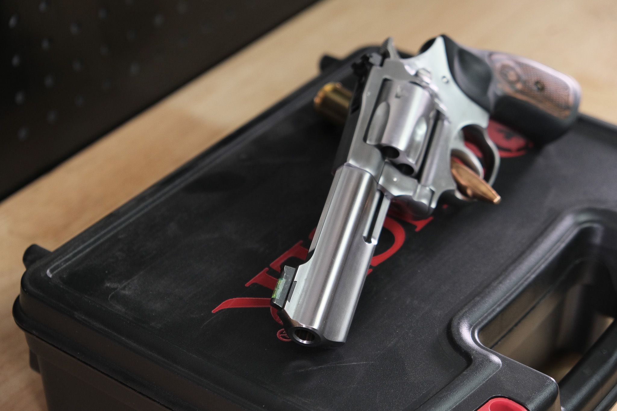 Ruger 5771 SP101 4.2" SS 357 Magnum Revolver, 5rd, Fiber Optic Sight - 5771 - Image 3