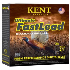 Kent Cartridge K202UFL286 Ultimate Fast Lead 20 Gauge 2.75" 1 oz 6 Shot Shotgun Ammo - 25 Rounds - 117961