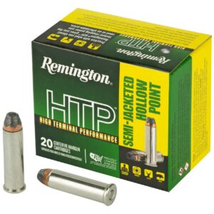 Remington HTP .357 Magnum Ammunition 158 Grain SJHP 1235 FPS Handgun Ammo - 20 Rounds - REMI22231