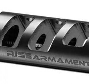 Rise Armament RA-701 Compensator - .308 - Black Nitride - RA-701-308-BLK