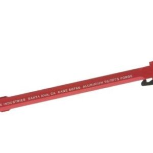 Strike Industries Extended Latch Charging Handle - Red - SI-ARCH-EL-RED