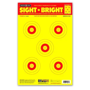 Thompson Targets 2222-30 Sight-Bright 12.5' X 19" (30 Pack) - 2222-30