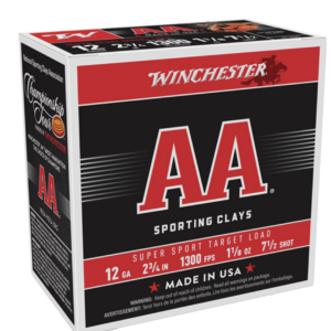 Winchester Ammo AASC127 AA Super Sport 12 Gauge 2.75 1 1/8 oz 7.5 Shot Shotgun Ammo 250 rd case - AASC127