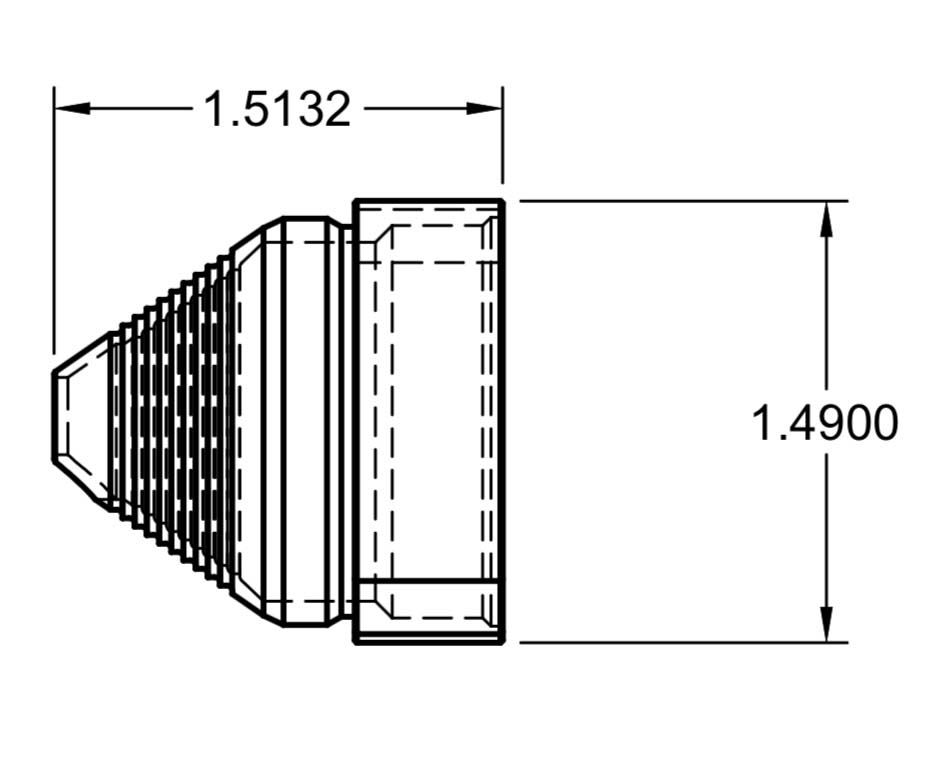 Tuna Cans 46 Cal Multi-Caliber Stainless Steel Silencer XL (12 Baffle) - 850082202294 - Image 3