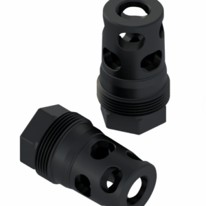 Comstock Armory Compact 9mm Muzzle Brake - 1/2x36 - MBC-1236-9