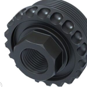Lantac Lamprey Direct Thread 1/2x28 Titanium HUB - 1.375x24 - HUB-ADC-DT-556-TI