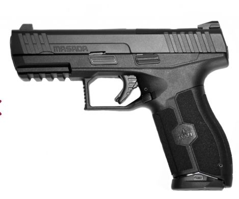 IWI MASADA Optics Ready Pistol OD 9mm 4.1" Barrel 2-17rd Magazine 3-Dot Sight OD GREEN - M9ORP17OD - Image 2