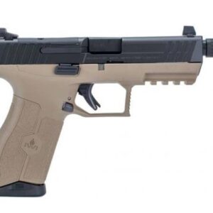 IWI MASADA Optics Ready Pistol FDE 9mm 4.6" Threaded Barrel 2-17rd Magazine Suppressor Height 3-Dot Sight FLAT DARK EARTH - M9ORP17TFD