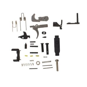 Sionics Weapon Systems AR-15 Enhanced Lower Parts Kit w/ Ambi Safety - No Grip/Trigger Guard - LPK-EK-AA