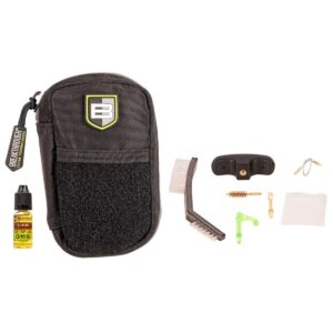 Breakthrough Clean Technologies Badge Series - .40 Caliber Pull Through Cleaning Kit With Molle Pouch - BT-COP-40